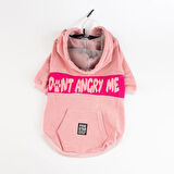 Pawstar Pembe Angry Orta-Büyük Irk Köpek Fermuarlı Sweatshirt