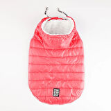 Pawstar Railway Neon Fuşya Su İtici Orta-Büyük Irk Köpek Yelek Yağmurluk