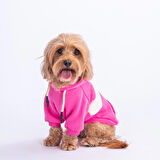 PAWSTAR PEMBE CUTE HOODİE KÜÇÜK IRK KÖPEK VE KEDİ SWEATSHİRT 
