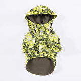 Pawstar GreenOssa Polarlı Su Geçirmez Orta-Büyük Irk Köpek Yağmurluğu