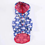 Pawstar Tonitruum Fileli Su Geçirmez Küçük Irk Köpek Yağmurluğu