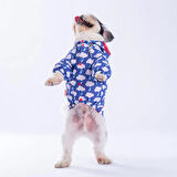 Pawstar Tonitruum Fileli Su Geçirmez Küçük Irk Köpek Yağmurluğu