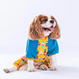 Pawstar Küçük Irk Köpek Ice Cream Penye Tulum Pijama