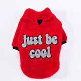 Pawstar Kırmızı Cool Sweet Orta-Büyük Irk Köpek Pofuduk Sweatshirt