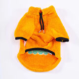 Pawstar Turuncu Cool Sweet Orta-Büyük Irk Köpek Pofuduk Sweatshirt