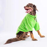 Pawstar Yeşil Cool Sweet Orta-Büyük Irk Köpek Pofuduk Sweatshirt