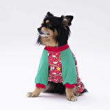 Pawstar Küçük Irk Köpek Pembe Unicorn Penye Tulum Pijama