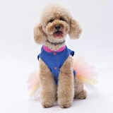 Pawstar Ice Cream Tütülü Kedi ve Küçük Irk Köpek Elbisesi