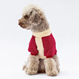 Pawstar Bordo Alaska Esnek, Küçük Irk Triko Köpek Trikosu