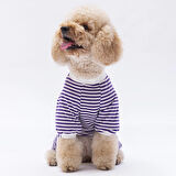 Pawstar Mor Just More Küçük Irk Köpek Penye Tulum Pijama