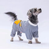 Pawstar Lacivert Let me Sleep Küçük Irk Köpek Tulumu