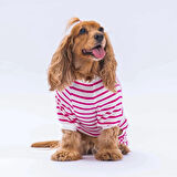 Pawstar Fuşya Let me Sleep Küçük Irk Köpek Tulumu