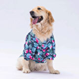 Pawstar Çiçekli Orta-Büyük Irk Köpek Gömleği