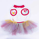 Pawstar Happy Birthday Tütülü Kedi ve Küçük Irk Köpek Elbisesi