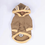 Pawstar Grizzly Küçük Irk Köpek Sweatshirtü