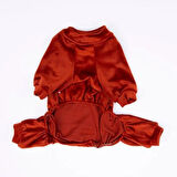 Pawstar Kiremit Bonjour Kadife Küçük Irk Köpek Tulumu