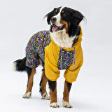 Pawstar Ferrara Polarlı Su Geçirmez Orta-Büyük Irk Köpek Yağmurluk Tulum