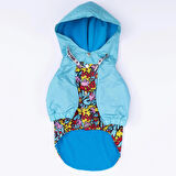 Pawstar Hollywood Polarlı Su Geçirmez Küçük Irk Köpek Yağmurluğu