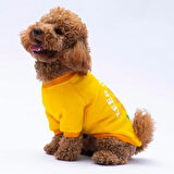 Pawstar Sarı Lahti Polarlı Küçük Irk Köpek Sweatshirtü