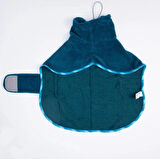 Pawstar Mavi Bogota Orta-Büyük Irk Su Emici Köpek Bornozu