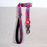 Pawstar Hearts Köpek Gezdirme Kayışı 120 cm x 2 cm
