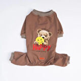 Pawstar Happy Teddy Bear Orta-Büyük Irk Köpek Penye Tulum