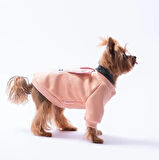 Pawstar Pembe Dublin Hopper Polarlı Küçük Irk Köpek Sweatshirtü