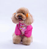 Pawstar Florence Daisy Polarlı Su Geçirmez Küçük Irk Köpek Yağmurluğu