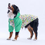 Pawstar Denver Dino Polarlı Su Geçirmez Orta-Büyük Irk Köpek Yağmurluğu