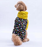 Pawstar Osaka Smile Polarlı Su Geçirmez Orta-Büyük Irk Köpek Yağmurluğu