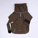 Pawstar Polarlı Haki Colombia Prime Su Geçirmez Orta-Büyük Irk Köpek Pratik Yağmurluk