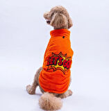 Pawstar Turuncu Doha Go! Orta-Büyük Irk Köpek Pofuduk Sweatshirt