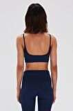 Terra Kare Yaka Hafif Destekli Askılı Spor Sütyeni Bra