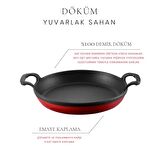 Voeux L'Amour 22 cm Yanmaz/Yapışmaz Döküm Sahan Tava