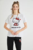 Lisanslı Baskılı Basic T-shirt Relaxed Pamuk