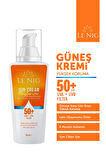 LE NIG Yüz Ve Vücut Güneş Kremi, Yüksek Koruyucu Spf 50 , Uva/uvb Koruması 125ml