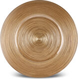 Karaca Home Premium Yuvarlak Supla Altın 33 Cm