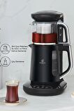 Çaysever Robotea 3 In 1 Konuşan Çay Makinesi Su Isıtıcı Ve Filtre Kahve Demleme Krom