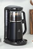 Çaysever Robotea 3 In 1 Konuşan Çay Makinesi Su Isıtıcı Ve Filtre Kahve Demleme Krom