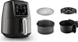 Karaca Connect Air Pro Cook XL 2 in 1 Uzaktan Erişimli Airfryer Shadow Grey
