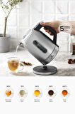 Sıcaklık Ayarlı Ve Led Işıklı Inox Su Isıtıcısı Kettle 2200w