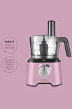 Mastermaid Power Essential Pink Mutfak Robotu, Blender Seti 2000w