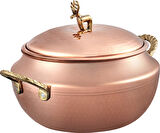 Karaca Alacahöyük Bakır Güveç Tencere 16 Cm
