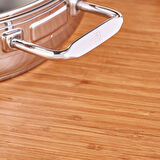 Karaca Grace Indüksiyon Tabanlı Çelik Karnıyarık Tencere 26 Cm 3.4 Litre