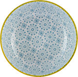 Karaca Floral Mavi Round Çerezlik 10 Cm