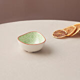 Karaca Floral Yeşil Triangle Çerezlik 10 Cm