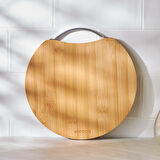 Karaca Owen Round Small Bambu Kesme Tahtası 25 Cm