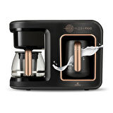 Karaca Hatır Plus Mod 5 In 1 Essentıal Türk Kahve Makinesi Black Copper