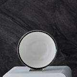 Karaca Damalı Çizgi Porselen Salata Kasesi 14 Cm