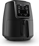 (OUTLET) Karaca Air Pro Cook Köz XL Airfryer 4 lt Yağsız Black Shine Fritöz